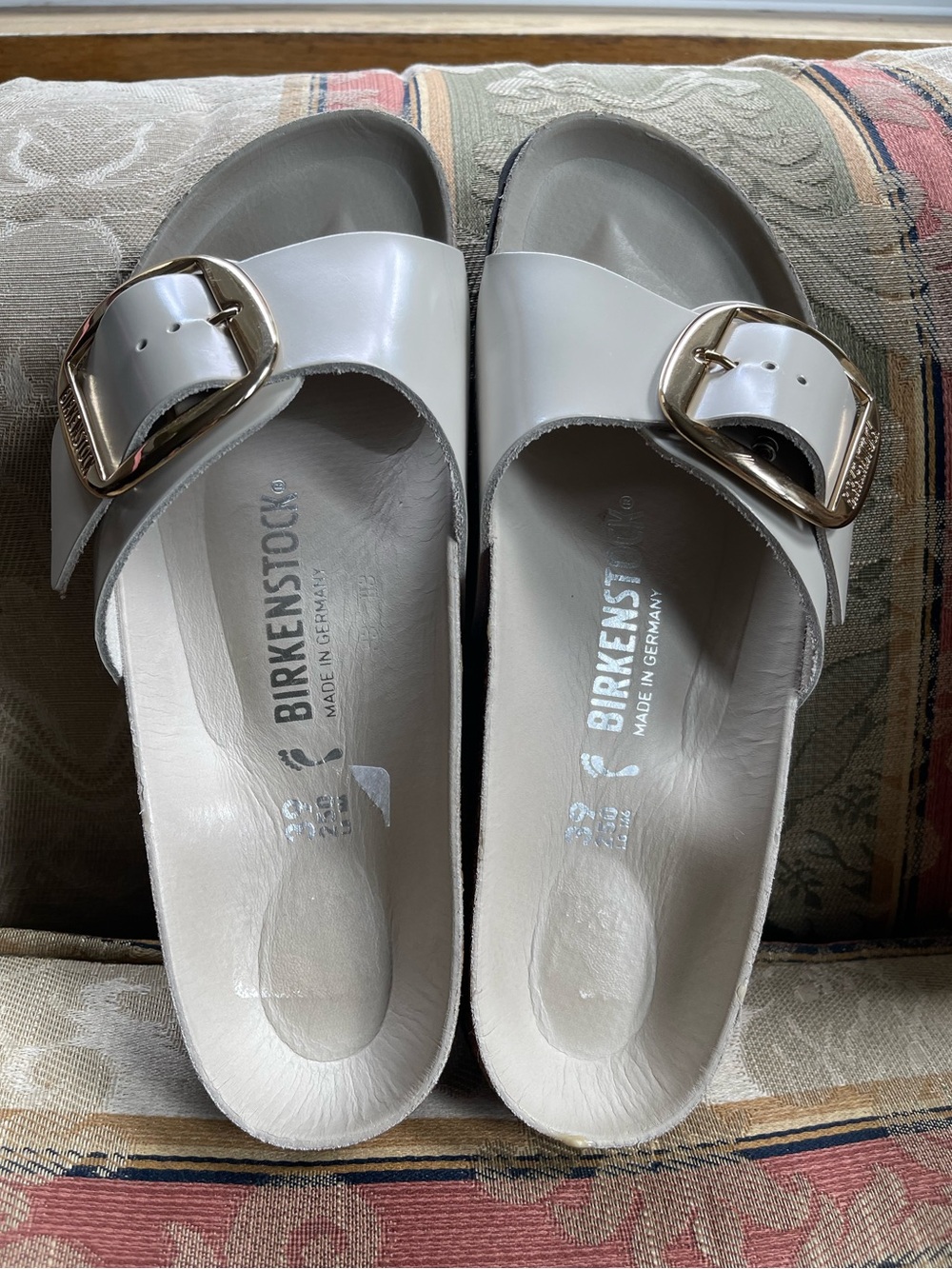 Birkenstock Madrid Big Buckle High Shine. Size 8-8.5 Women N18-21 - Picture 6 of 9